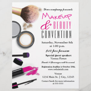 Make-up & Beauty Chic Glam Evenement Flyer Poster