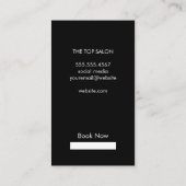 Make-up en haar | Lipsticks kus Visitekaartje (Achterkant)