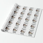 Make-up Funny Pun Make-up Cadeaupapier (Uitgerold)
