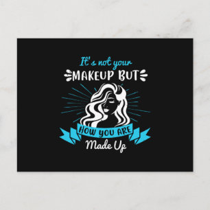 Make-up - Het is niet jouw make-up Briefkaart