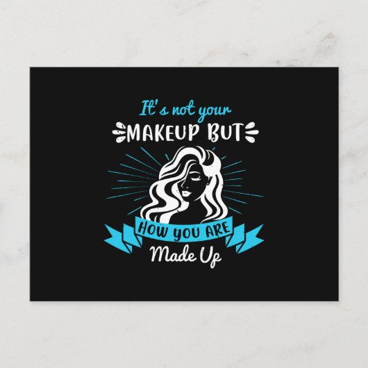 Make-up - Het is niet jouw make-up Briefkaart (Voorkant)