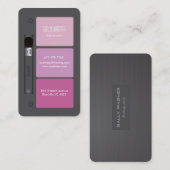 make-up kunstenaar visitekaartje (Voorkant / Achterkant)