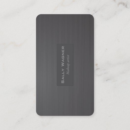 make-up kunstenaar visitekaartje (Achterkant)