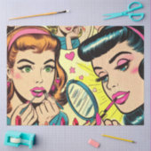 make-up meisjes strips tissuepapier (Craft)