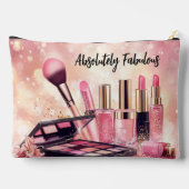 Make-up Met Bokeh En Glitters Etui (Achterkant)