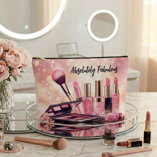 Make-up Met Bokeh En Glitters Etui