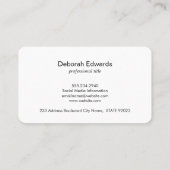 Make-up penselen Abstract kleurrijk Visitekaartje (Achterkant)