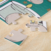 make-up, puzzel, legpuzzel (Zijkant)