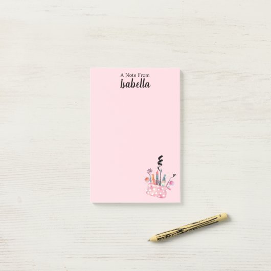 Make-up Schoonheidsnotities Post-it® Notes (Op bureau)