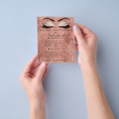 Make-up Schoonheidssalon Glitter Flyer Blush Wimpe (Hand)