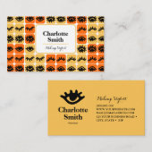 Make-up stylist gepersonaliseerd Visitekaartje (Voorkant / Achterkant)