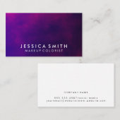 Make-up Uitstekende Tinten Visitekaartje (Voorkant / Achterkant)