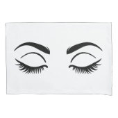 Make-up wimpers & wenkbrauwen Mijn Schoonheid Slaa Kussensloop (Voorkant)