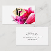 Make-uppenseel | Schoonheidsproducten Klantenkaartje (Voorkant / Achterkant)