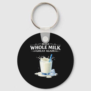 Make Whole Milk Great Again Trump Sleutelhanger