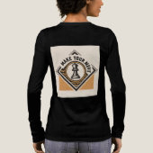 Make Your Move – Chess Piece Design Tri-Blend Shirt (Achterkant)