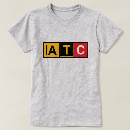 Make Your Own Airport Runway T-Shirt (Design voorkant)