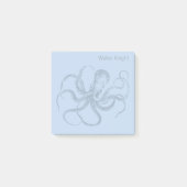 Make Your Own Custom Name Octopus Sticky Notes (Voorkant)
