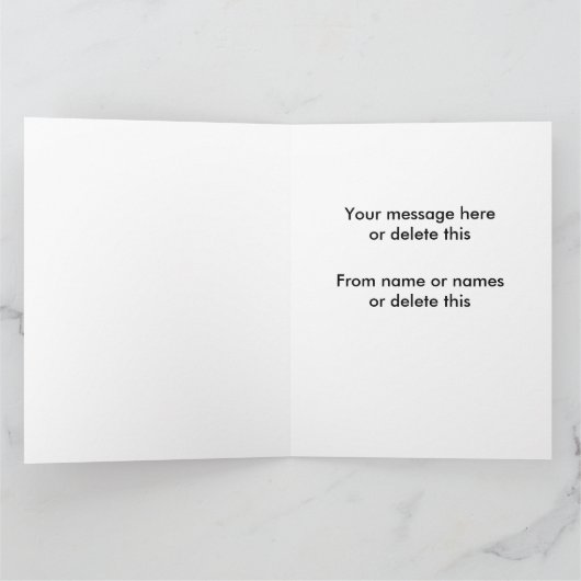 Make Your Own Keep Calm Giant Cards Template Kaart (Binnen)