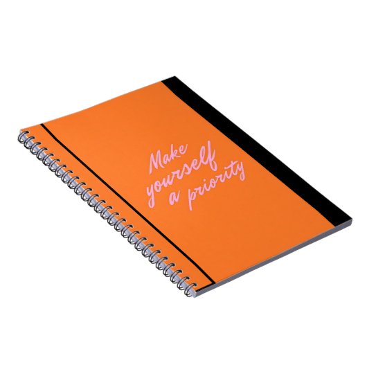 Make Yourself a Priority Self Care Journal (Côté Droit)