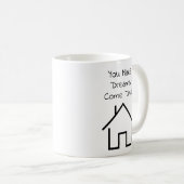 Makelaar Bedankt Cadeau Gepersonaliseerd Koffiemok (Voorkant rechts)