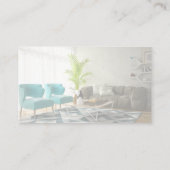 Makelaar | Bouwlogo | Wooninterieur Visitekaartje (Achterkant)