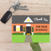 Makelaar Brick House dank u kaart