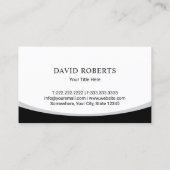 Makelaar Custom House Logo Professional Visitekaartje (Achterkant)