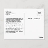 Makelaar  Dank aan cliënt Briefkaart (Achterkant)