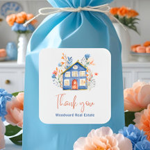 makelaar dank u | Sweet Waterverf House Flowers
