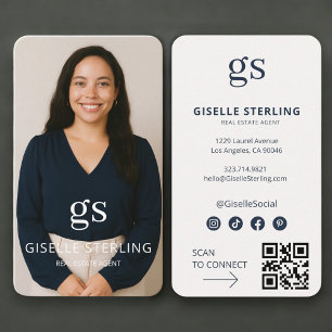 Makelaar Foto QR Code Professioneel Visitekaartje