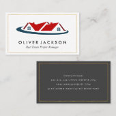 Makelaar | Huis Visitekaartje (Voorkant / Achterkant)