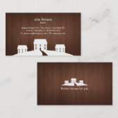 makelaar | Huizen Visitekaartje (Voorkant / Achterkant)