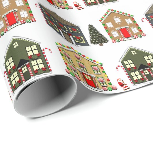 Makelaar Kerst Geschenk Cadeaupapier (Rol Hoek)