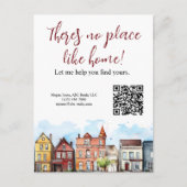 Makelaar Mailer Vastgoed Marketing Postkaart (Voorkant)