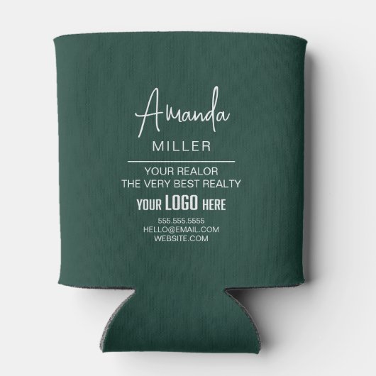 makelaar marketing klant geschenk onroerend goed p blikjeskoeler (Achterkant)