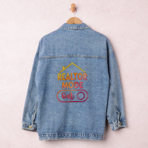 Makelaar Modus Aan Denim Jas Makelaar Jacket