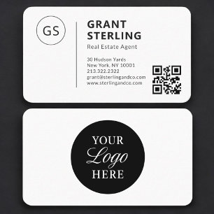 Makelaar QR Code Logo Professioneel Visitekaartje