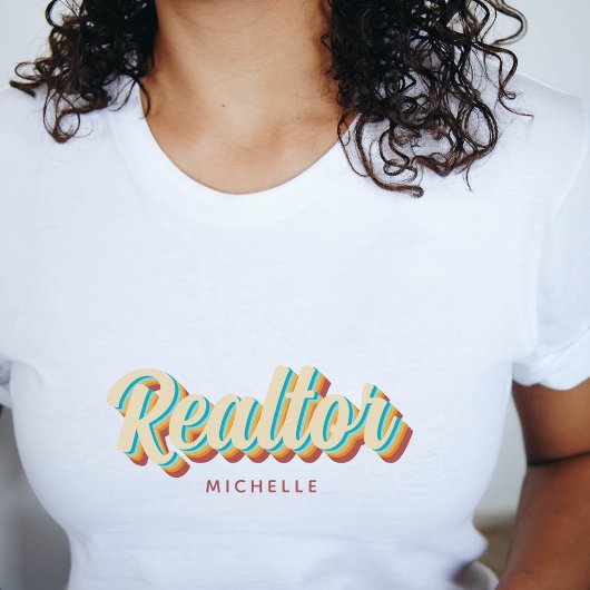 Makelaar Realtor  naam T-shirt