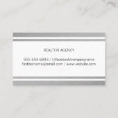 Makelaar SilverTrim Visitekaartje (Achterkant)