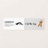 Makelaar / sleutels visitekaartjes (Buitenkant ongevouwen)