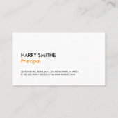 Makelaar | Stad | Vastgoedbeleggingen Visitekaartje (Achterkant)