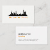 Makelaar | Stad | Vastgoedbeleggingen Visitekaartje (Voorkant / Achterkant)