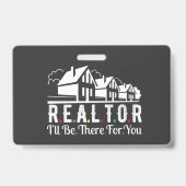 Makelaar voor uw huis badge (Voorzijde)