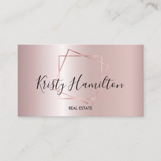 makelaardivisie visitekaartje (Voorkant)