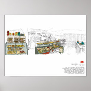 makelaars deli poster