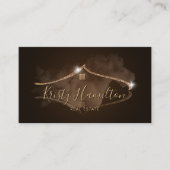 makelaarster voor onroerend goed visitekaartje (Voorkant)