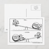 Maken banken leningen? briefkaart (Voorkant / Achterkant)