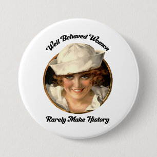 Maken de goed Gedragen Vrouwen zelden de Button