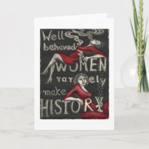 Maken de goed Gedragen Vrouwen zelden Geschiedenis Kaart